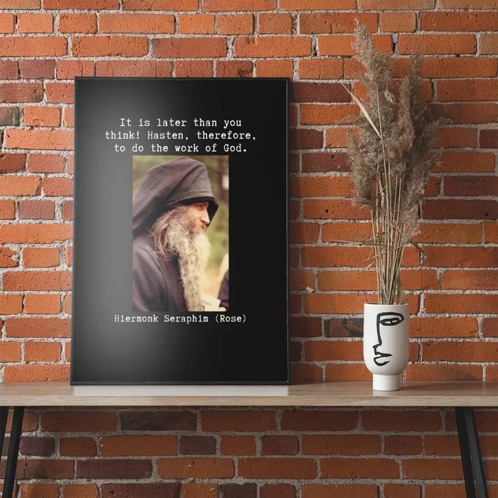 Fr Seraphim Rose Eastern Orthodox Christian Poster