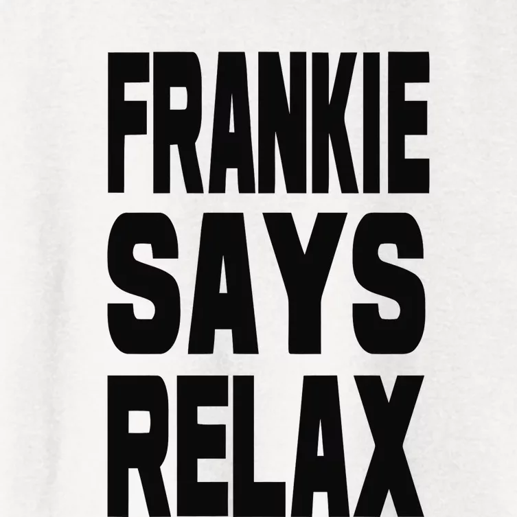 Frankie Says Relax Women's Crop Top Tee