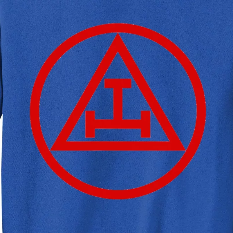 Freemason Symbol Royal Arch Triple Tau Masonic Esoteric Sweatshirt