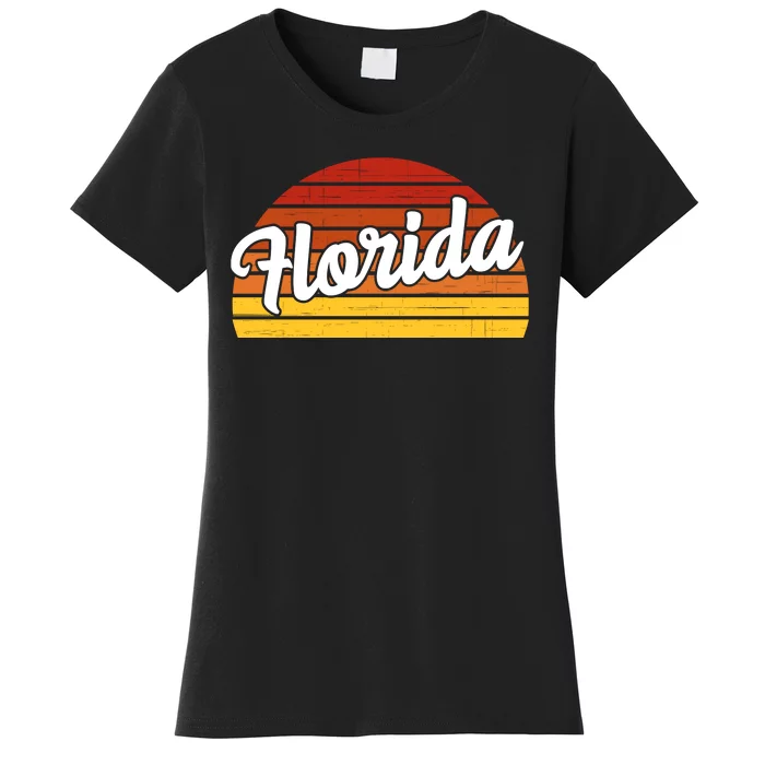 Florida Sunset Retro Vintage Women's T-Shirt