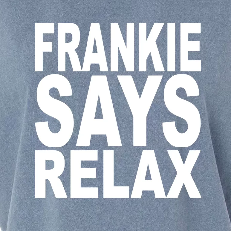 FRANKIE SAYS RELAX Garment-Dyed Women's Muscle Tee