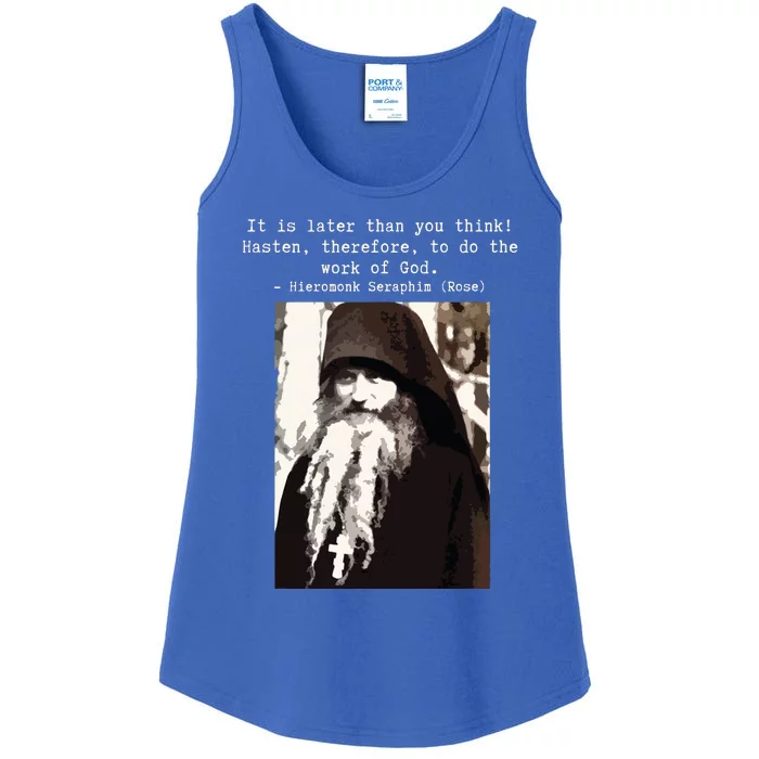 Fr Seraphim Rose Eastern Orthodox Ladies Essential Tank