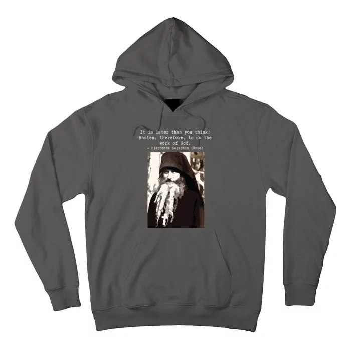 Fr Seraphim Rose Eastern Orthodox Tall Hoodie