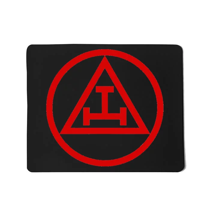 Freemason Symbol Royal Arch Triple Tau Mousepad