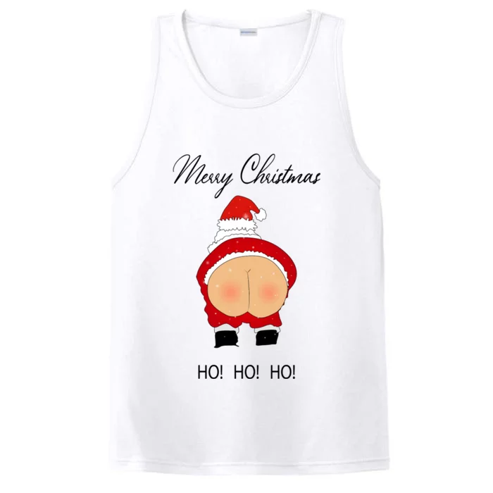 Funny Sarcastic Rude Christmas Performance Tank