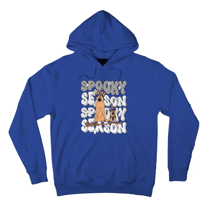 Funny Saying Spooky Season Halloween Dog Lover Cool Gift Hoodie