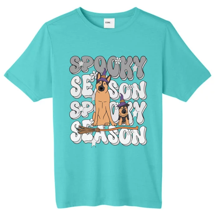 Funny Saying Spooky Season Halloween Dog Lover Cool Gift ChromaSoft Performance T-Shirt