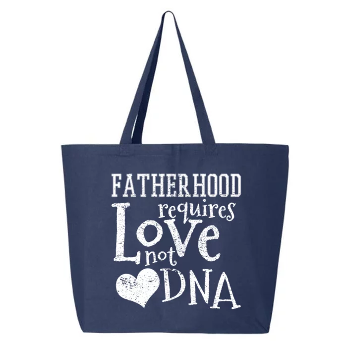 Fatherhood Stepdad Stepfather Cute Gift 25L Jumbo Tote