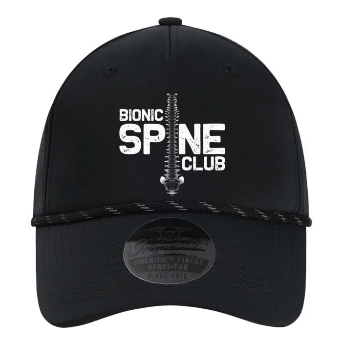 Funny Spine Surgery Gift For Men Women Bionic Spine Club Performance The Dyno Cap