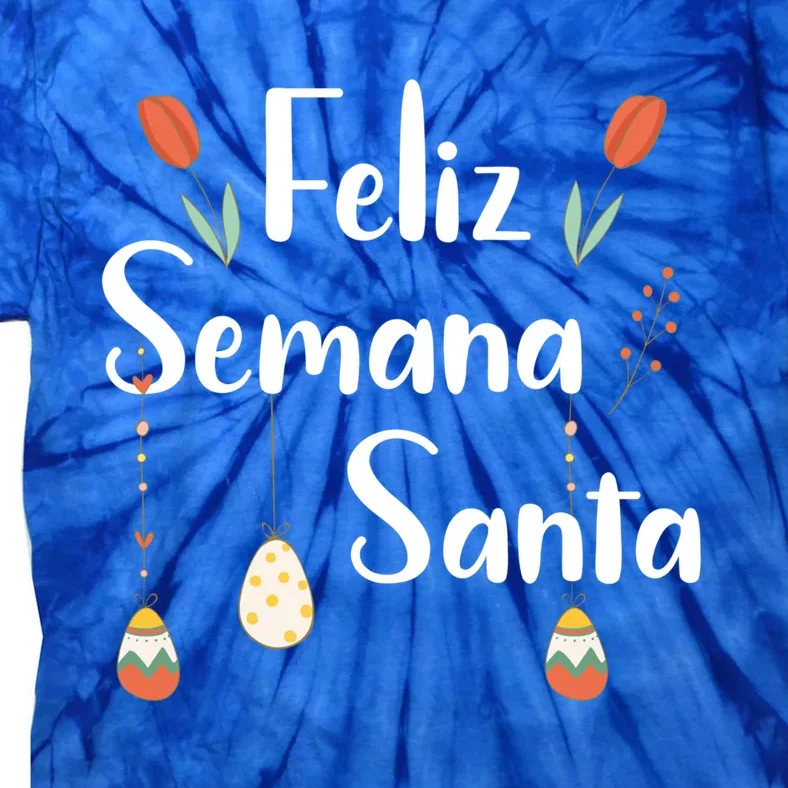 Feliz Sea Santa Easter Holy Week Cascaróns Great Gift Tie-Dye T-Shirt