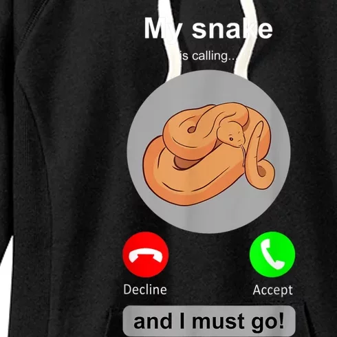 Funny Snake Snake Lover Snake Owner Collector Gift Women's Fleece Hoodie