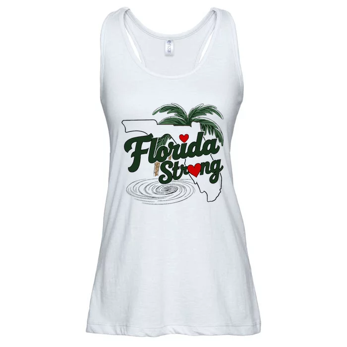 Florida Strong Support Florida Ladies Essential Flowy Tank