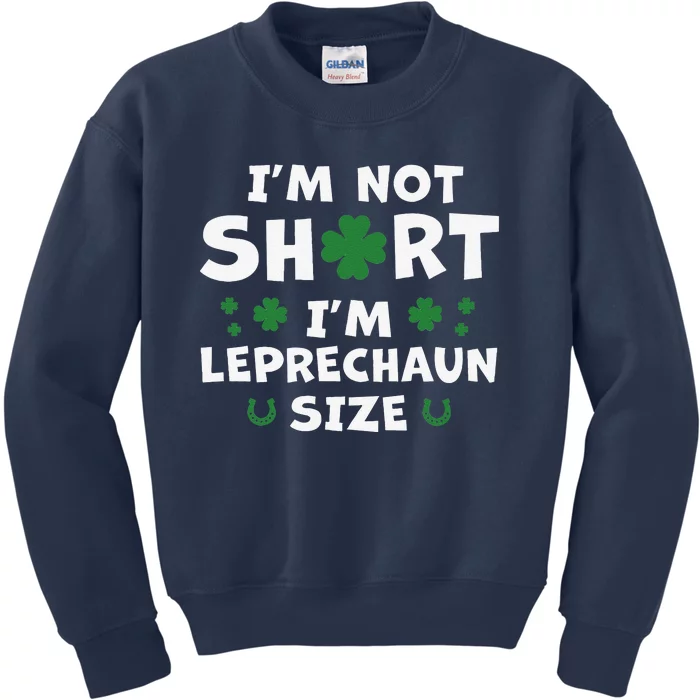 Funny Saint St Patricks Day Apparel Irish Shamrock Ireland Kids Sweatshirt