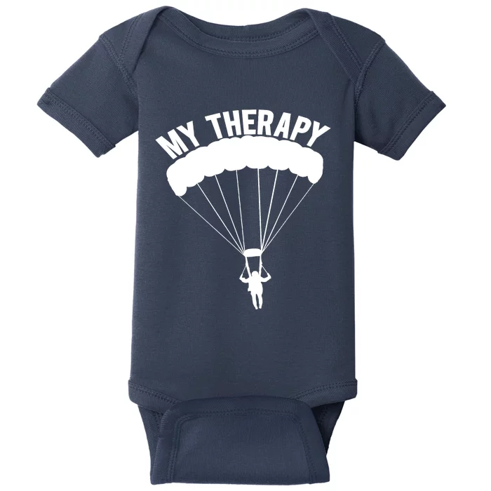 Funny Skydive Sayings, Parachuting Gift, Skydiver Present Baby Bodysuit