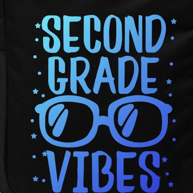 Funny Sunglasses Second Grade Vibes 1St Day Of School Gift Impact Tech Backpack