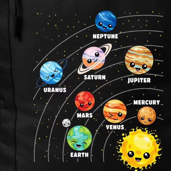 funny Solar System Planets Science Space Astronaut Daily Commute Backpack