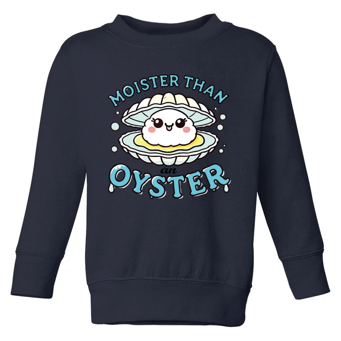 Funny Shucking Shellfish Seafood Toddler Sweatshirt