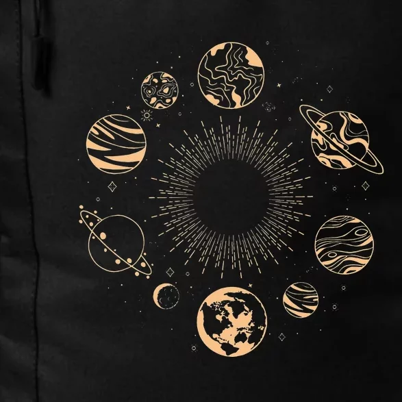 funny Solar System Planets Science Space Astronaut Daily Commute Backpack