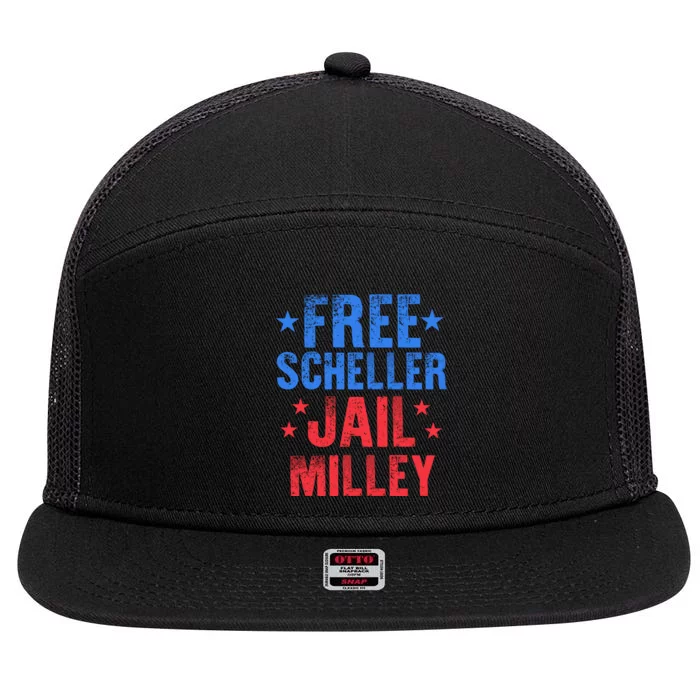 Free Stuart Scheller Jail Milley 7 Panel Mesh Trucker Snapback Hat