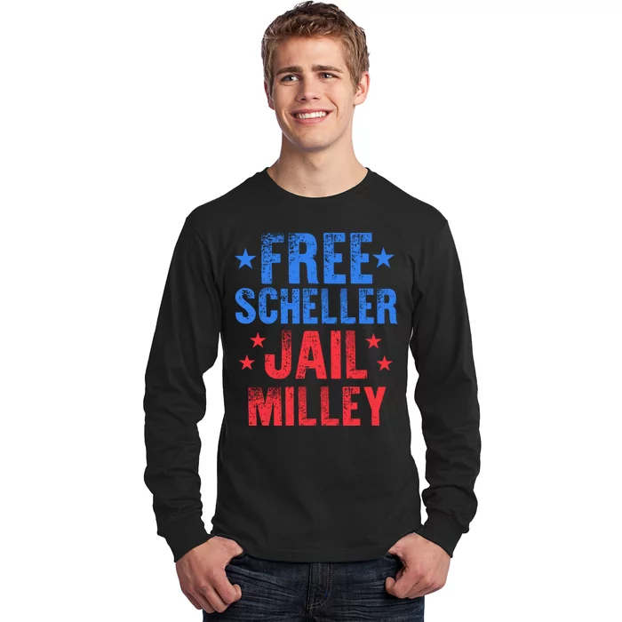 Free Stuart Scheller Jail Milley Long Sleeve Shirt