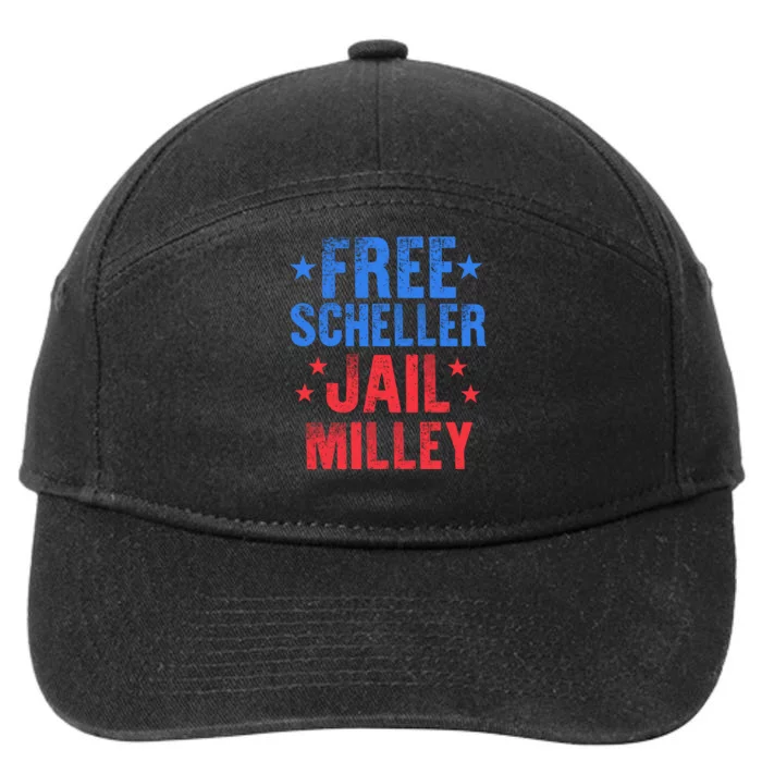 Free Stuart Scheller Jail Milley 7-Panel Snapback Hat