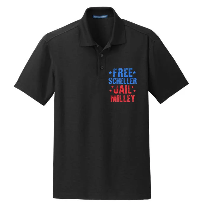 Free Stuart Scheller Jail Milley Dry Zone Grid Performance Polo