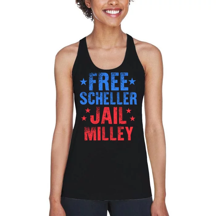 Free Stuart Scheller Jail Milley Women's Racerback Tank