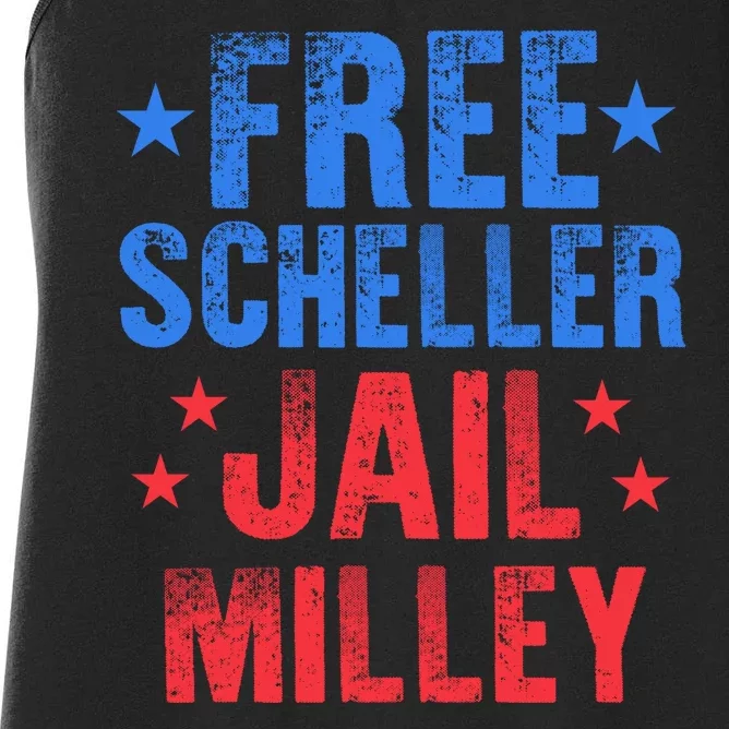 Free Stuart Scheller Jail Milley Women's Racerback Tank