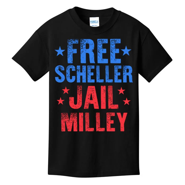 Free Stuart Scheller Jail Milley Kids T-Shirt