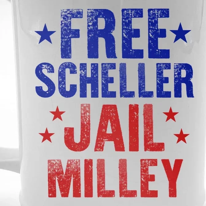 Free Stuart Scheller Jail Milley Front & Back Beer Stein