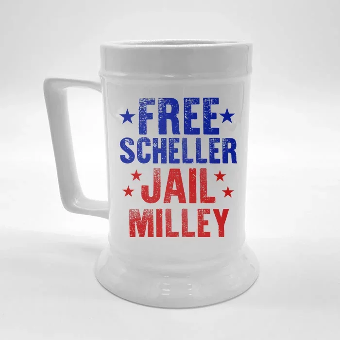 Free Stuart Scheller Jail Milley Front & Back Beer Stein