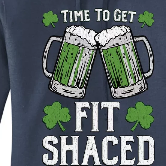 Fit Shaced Saint Patrick's Day Gift Fit Shaced Women's Pullover Hoodie