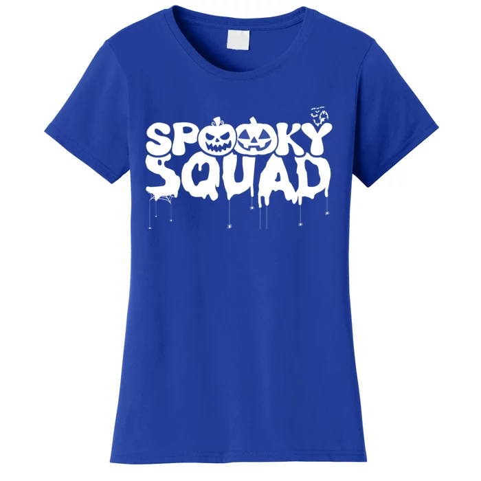 Funny Spooky Squad Halloween Season Boo Family Matching Idea Gift Women's T-Shirt