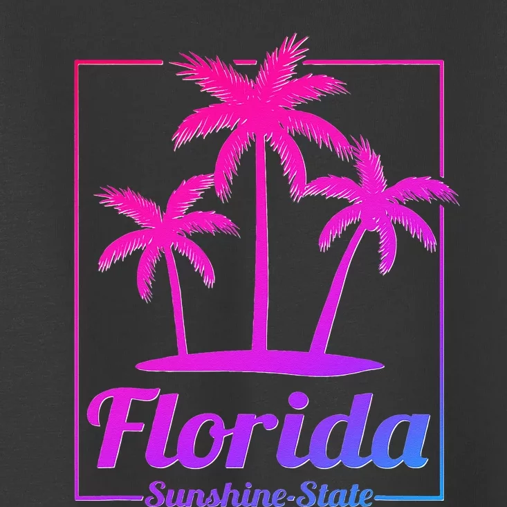 Florida Sunshine State Retro Look Toddler T-Shirt