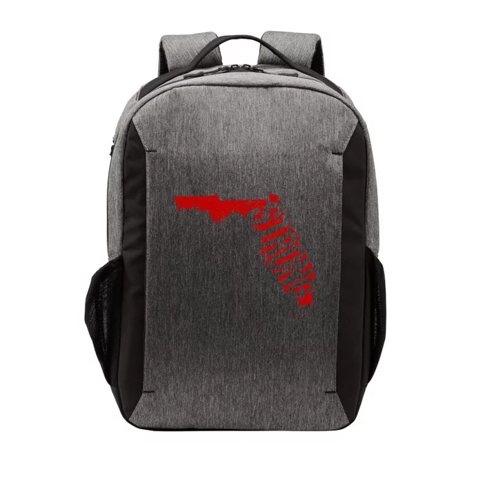 Florida Strong Support For Florida Distressed State Vector Backpack