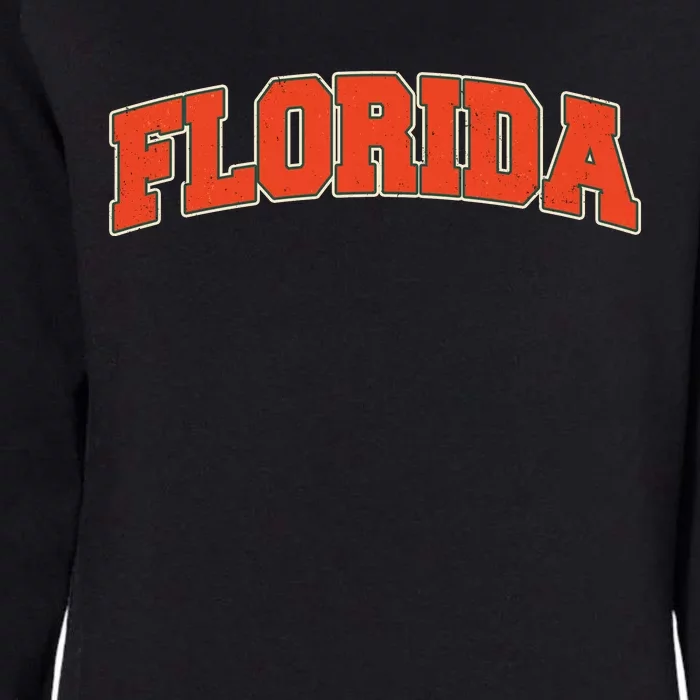 Florida State Sports Logo Womens California Wash Sweatshirt