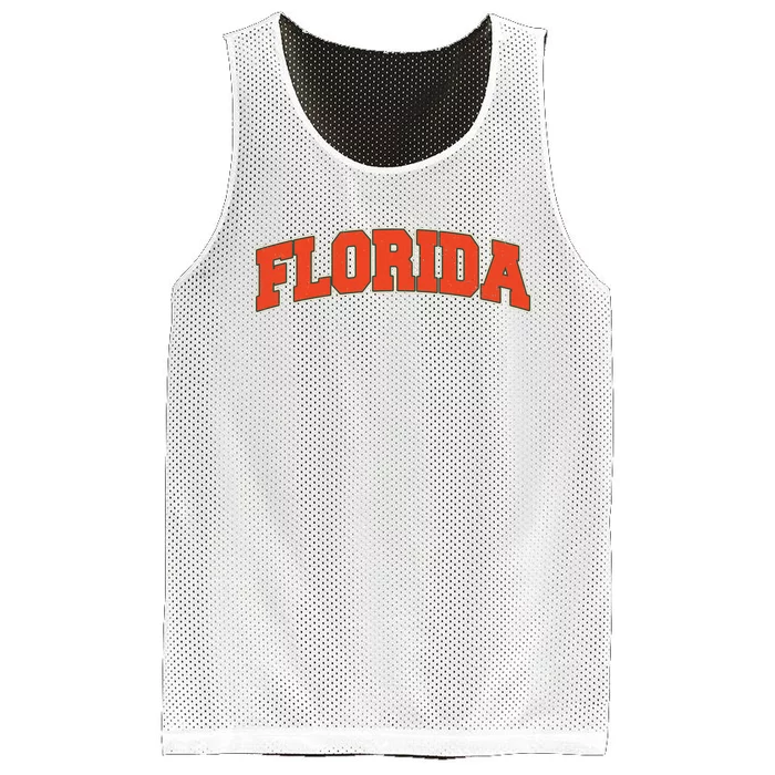 Florida State Sports Logo Mesh Reversible Basketball Jersey Tank