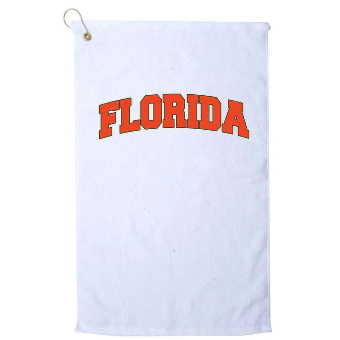 Florida State Sports Logo Platinum Collection Golf Towel