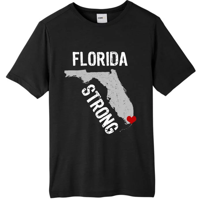 Florida Strong Support For Miami Distressed State ChromaSoft Performance T-Shirt