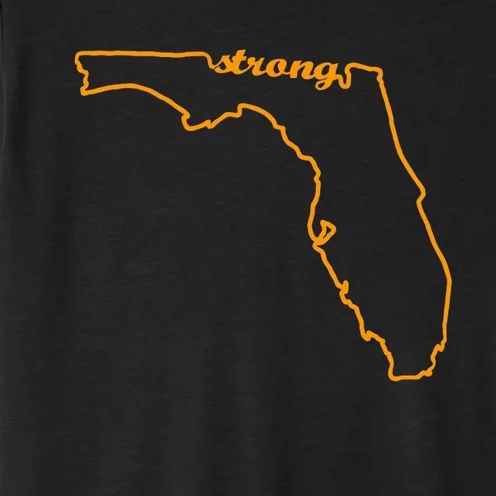 Florida Strong State Outline Florida Strong ChromaSoft Performance T-Shirt