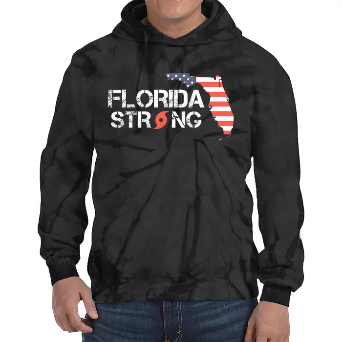 Florida Strong Support Florida Strong Community Tie Dye Hoodie