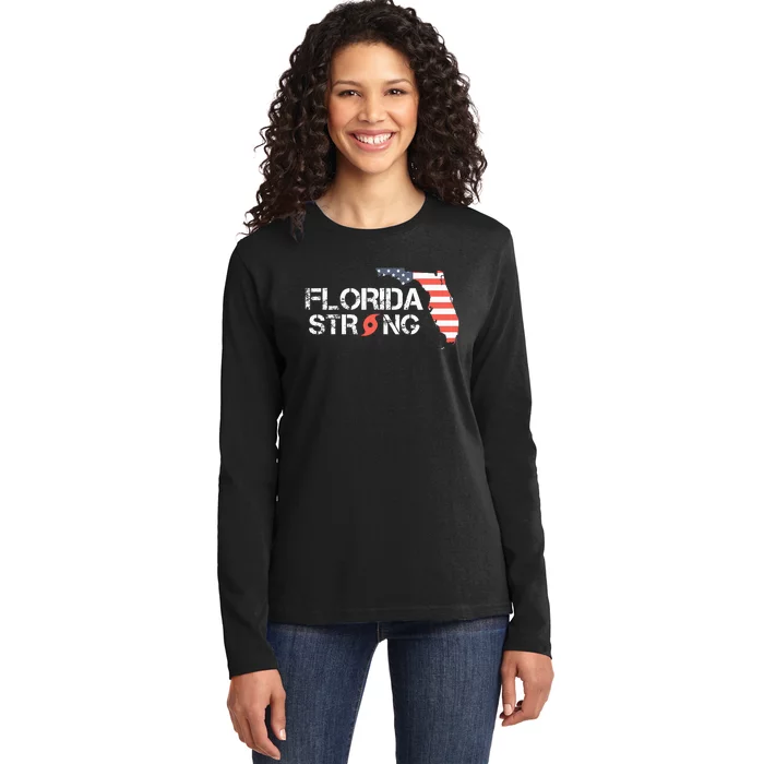 Florida Strong Support Florida Strong Community Ladies Long Sleeve Shirt