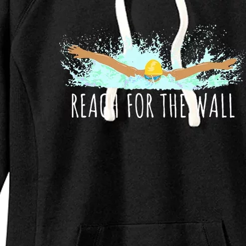 Funny Swimming Swim Team Gift For A Swimmer Women's Fleece Hoodie