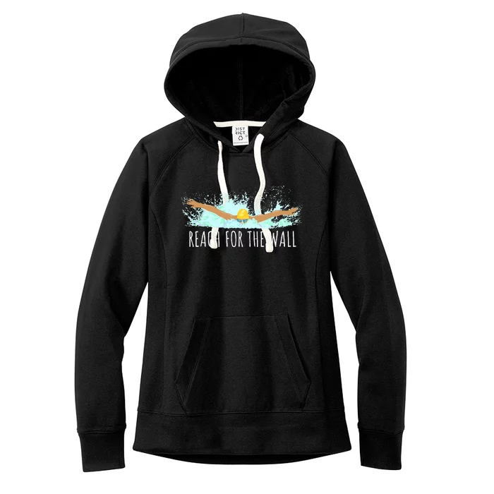 Funny Swimming Swim Team Gift For A Swimmer Women's Fleece Hoodie