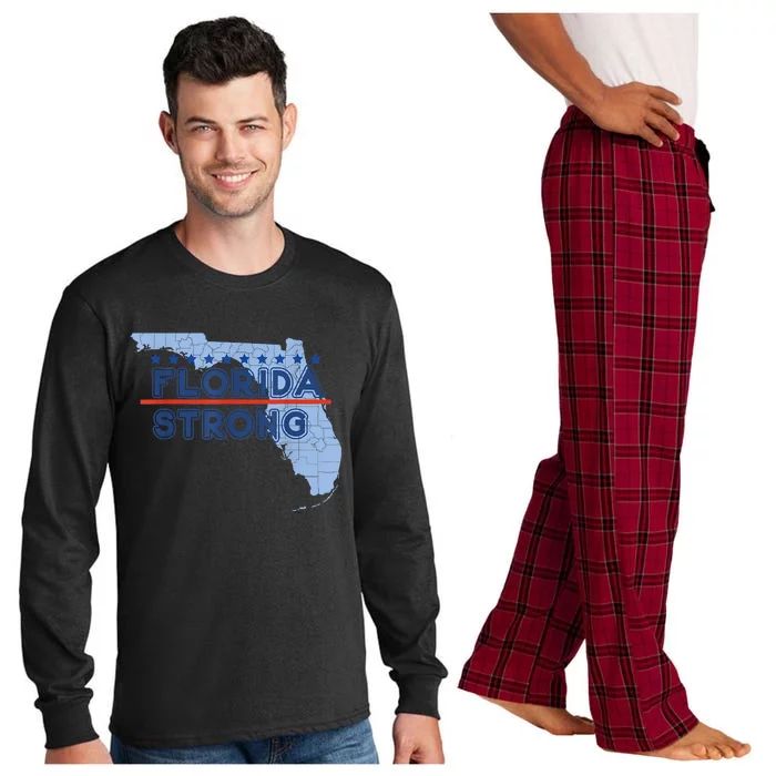 Florida Strong Support Long Sleeve Pajama Set