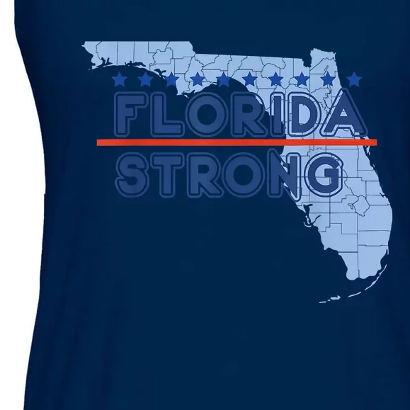 Florida Strong Support Ladies Essential Flowy Tank