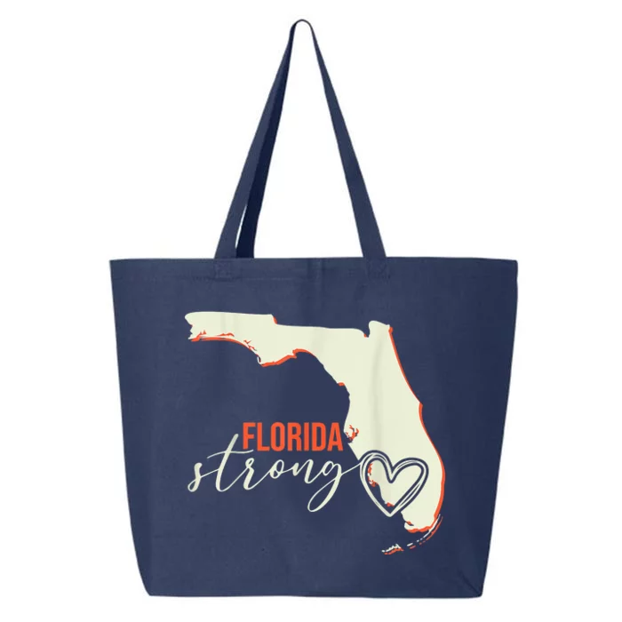 Florida Strong Support With Heart 25L Jumbo Tote