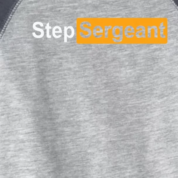 Funny Step Sergeant Toddler Fine Jersey T-Shirt