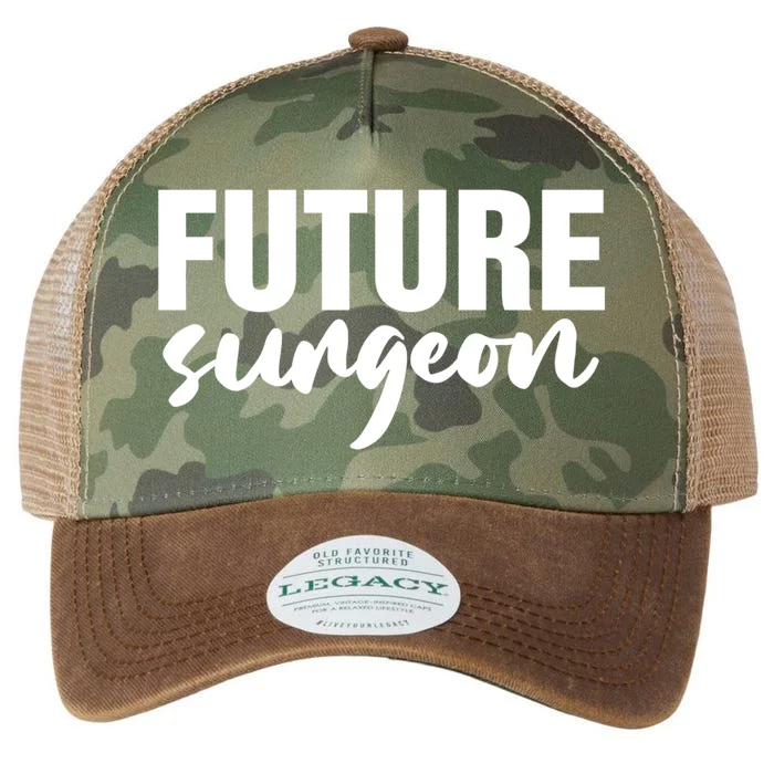 Future Surgeon Surgery Doctor Medical Student Gift Legacy Tie Dye Trucker Hat