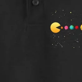 Funny Solar System Astronauts Space Video Games Dry Zone Grid Performance Polo